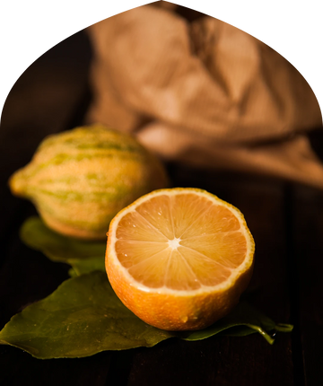 Crisp citrus top notes