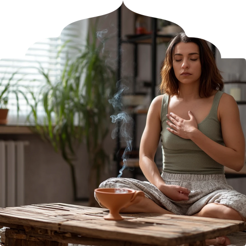 Calm scattered thoughts