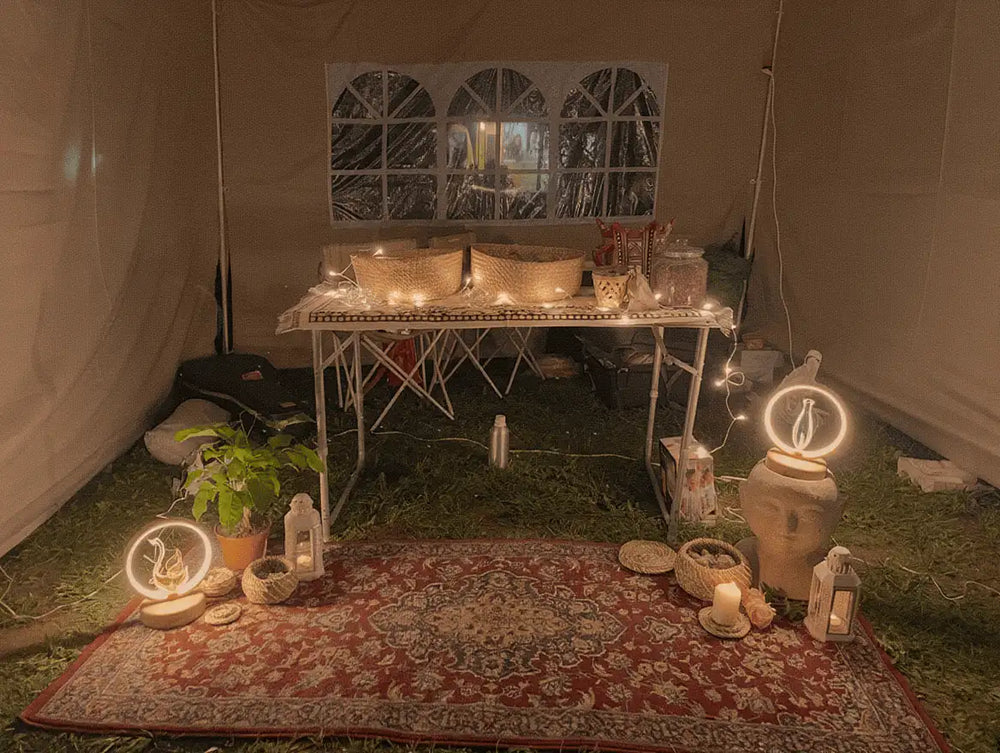 Sharing frankincense at festivals