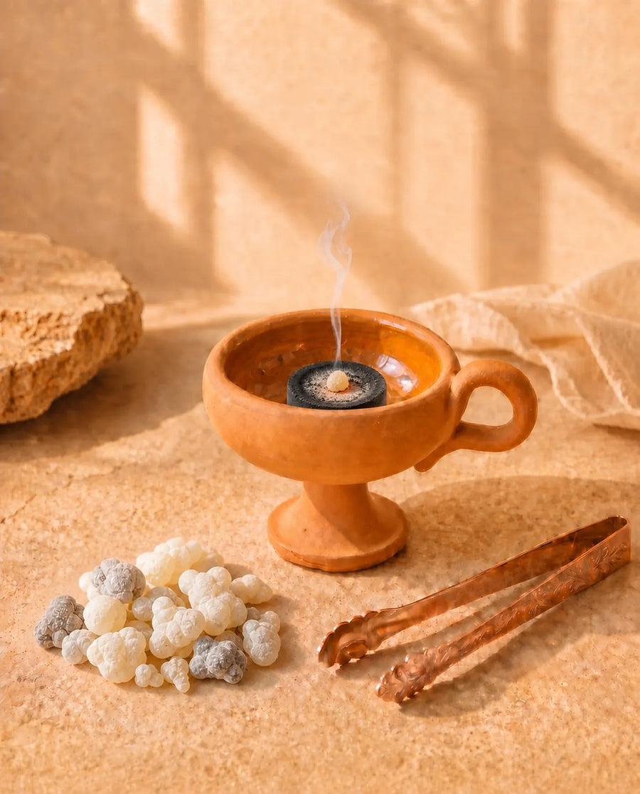 First Flame, the complete frankincense ritual in one box