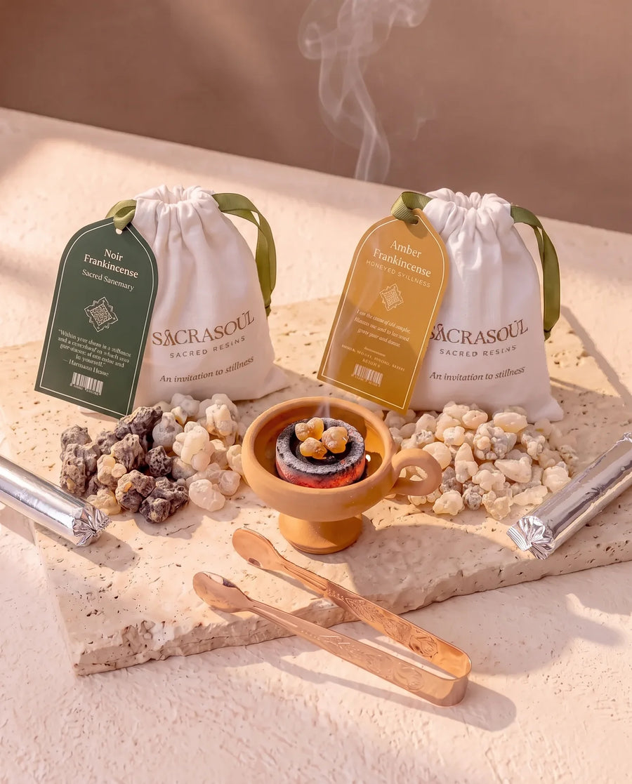 First Flame, the complete frankincense ritual in one box